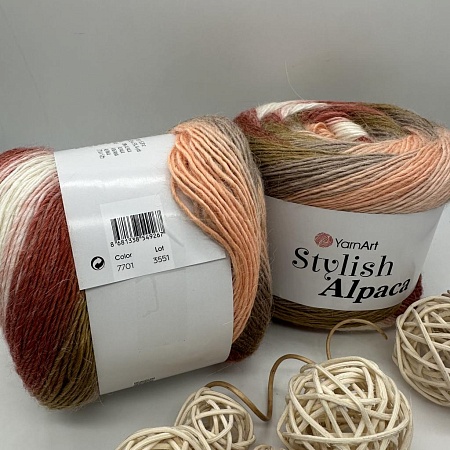 Пряжа Stylish Alpaca 7701