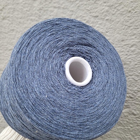 Пряжа в бобинах Cash 70 2/14 1415 джинсовое настроение