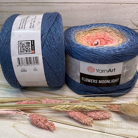 Пряжа FLOWERS MOONLIGHT 3262