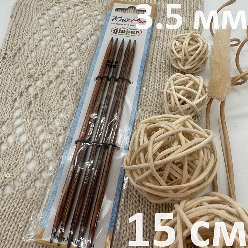 Спицы для вязания Ginger спицы чулочные 3.5 мм 15 см