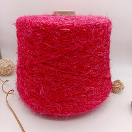 Пряжа в бобинах Giulia цвет &quot;фуксия&quot; (в &quot;брусничный&quot; подтон)