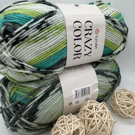 Пряжа Crazy Color 166