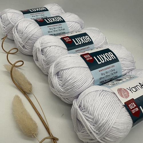 Пряжа Luxor 1200 белый