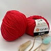 Пряжа YarnArt Jeans 26 красный
