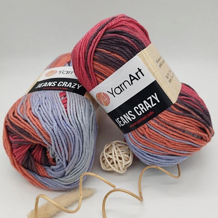 Пряжа Jeans Crazy 8214