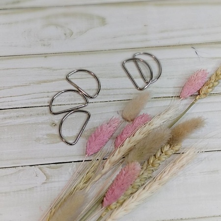 Фурнитура 6063 Полукольцо 15мм. ч/ник. ГР