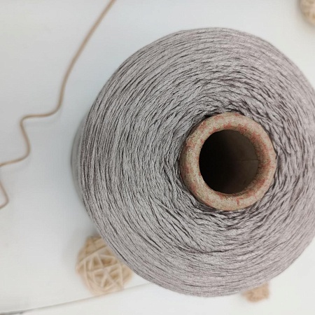 Пряжа в бобинах Seta SCHAPE цвет 3528 TORTOF (цвет серо-кофейный)