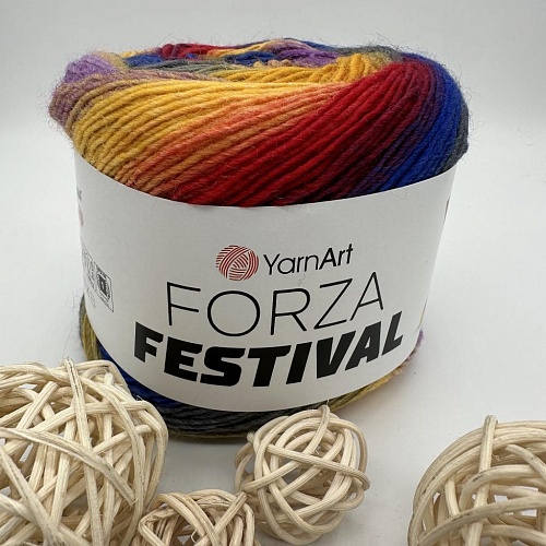 Пряжа Forza Festival 2909