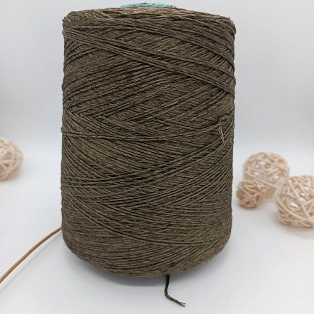 Пряжа в бобинах Seta SCHAPE (цвет &quot;густой папоротник&quot; хаки) )