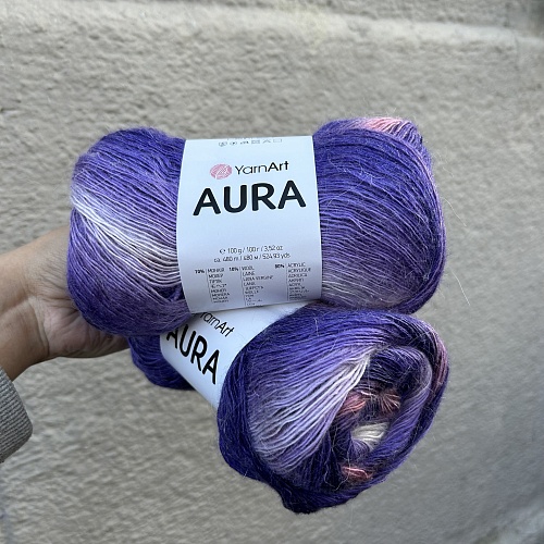Пряжа YarnArt Aura 6503