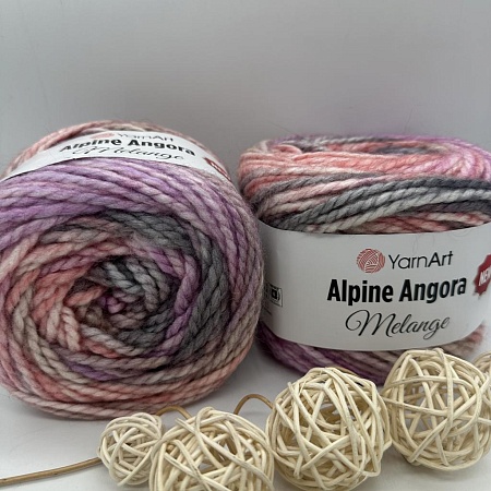 Пряжа Alpine Angora Melange 6413