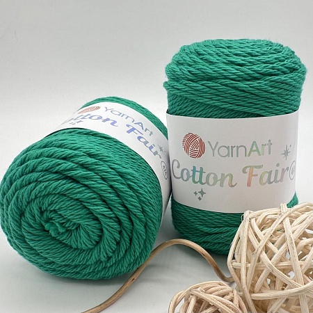Пряжа Cotton fair 4/4