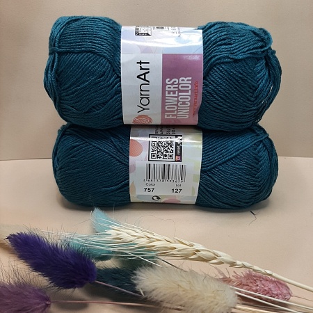 Пряжа Yarn art Flowers UNICOLOR 757