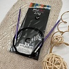 Спицы спицы круговые Zing №3.75мм -80см аметист