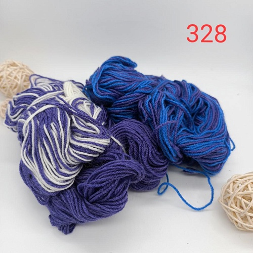 Пряжа в бобинах Arcobaleno (аркобалено) мини №328