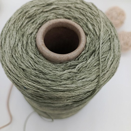 Пряжа в бобинах Seta SCHAPE (цвет &quot;сухая полынь&quot;)