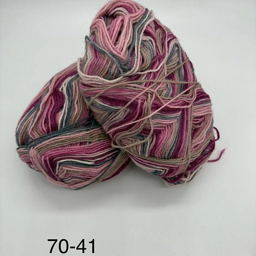 Пряжа в бобинах Arcobaleno (аркобалено) Цвет № 70-41