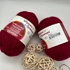 Пряжа Пушинка 07 бордо