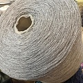 Пряжа в бобинах Filato superlamb бежево-серый Цена указана за 10гр