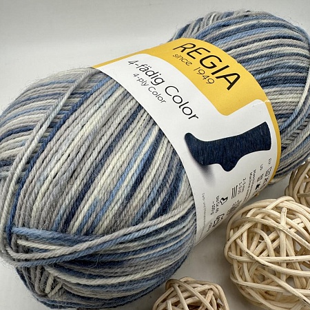 Пряжа Regia 4 - fadig Color 03054