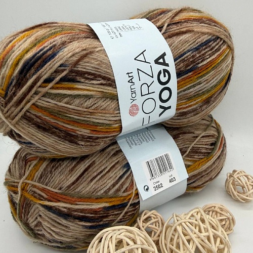 Пряжа Yarn Art Forza YOGA 2502