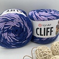 Пряжа Cliff 8315 сиренево - синий