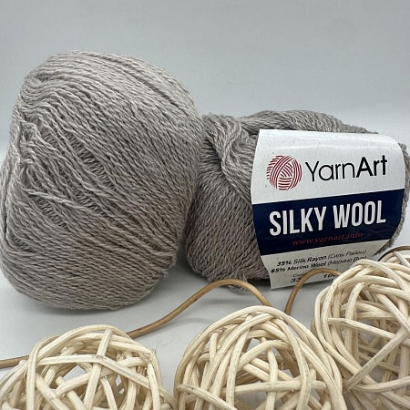 Пряжа Silky Wool 337