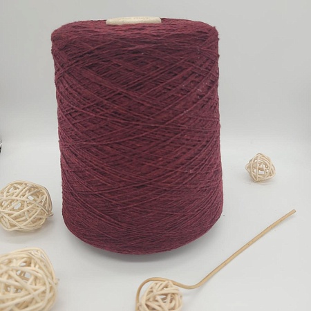 Пряжа в бобинах Millefili бордо