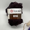 Пряжа Mink 342 тем баклажан