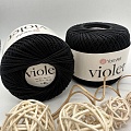 Пряжа Violet 999 черный