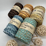 Papiro Twisted Melange (рафия)