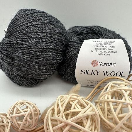 Пряжа Silky Wool 335