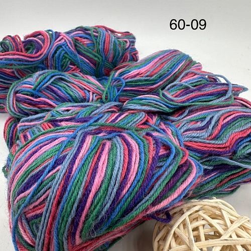 Пряжа в бобинах Arcobaleno (аркобалено) носочная. Цвет № 60-09