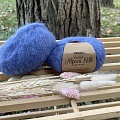 Пряжа Brushed Alpaca Silk 13 джинсовый синий