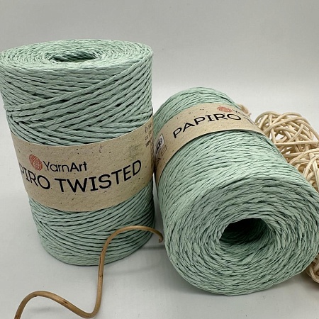 Пряжа Пряжа для вязания рафия крученая Papiro Twisted 1323