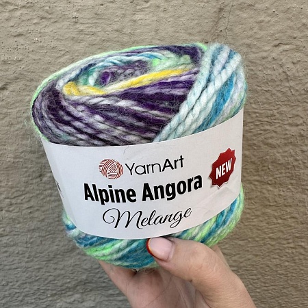 Пряжа Alpine Angora Melange 6406