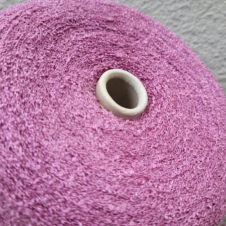Пряжа в бобинах SG Boucle (хлопок, меринос) ciclamino/ Цена за 10 гр