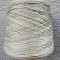Пряжа в бобинах Lino 4000 с пайетками полынь. Цена за 10гр