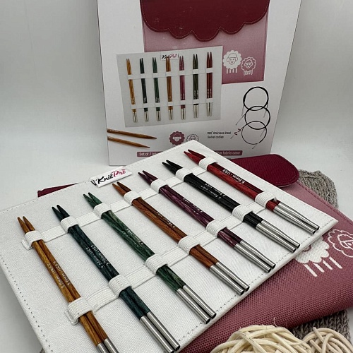 Спицы для вязания 200630 Набор &amp;quot;Midi&amp;quot; спиц съемных &amp;quot;Dreamz&amp;quot;