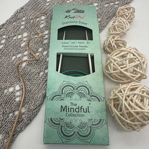 Спицы для вязания 36120 Спицы круговые Mindful 100 cm № 4,50