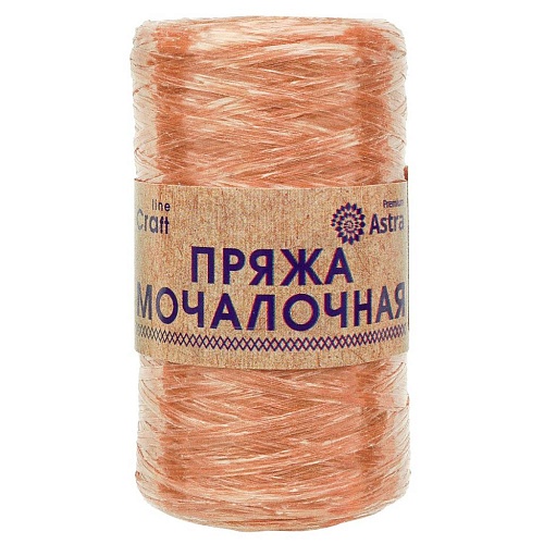 Пряжа Astra Premium Мочалочная (бронза)