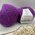 Пряжа Alpaca Gold Paillettes 9308