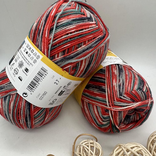 Пряжа Regia Design Line 4-fadig 03760 сад