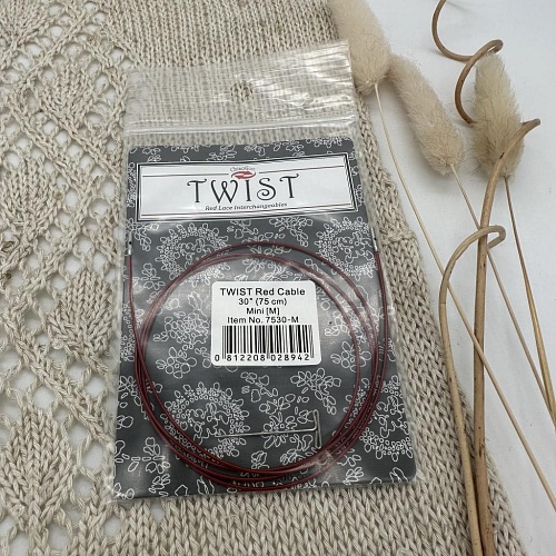 Спицы для вязания Леска M к металлическим спицам,75 см