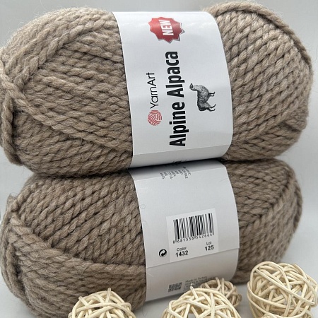 Пряжа Alpine Alpaca 1432 беж