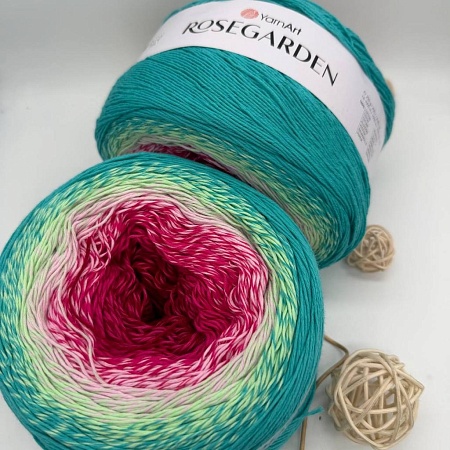 Пряжа Yarn art Rosegarden 336