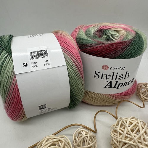 Пряжа Stylish Alpaca 7706