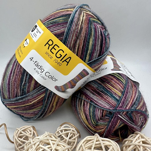 Пряжа Regia 4 - fadig Color 04072