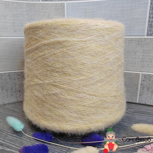 Пряжа в бобинах FEEL GREEN MELANGE 212