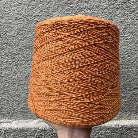 Пряжа в бобинах Loro Piana Cashmere arancio Цена за 10гр